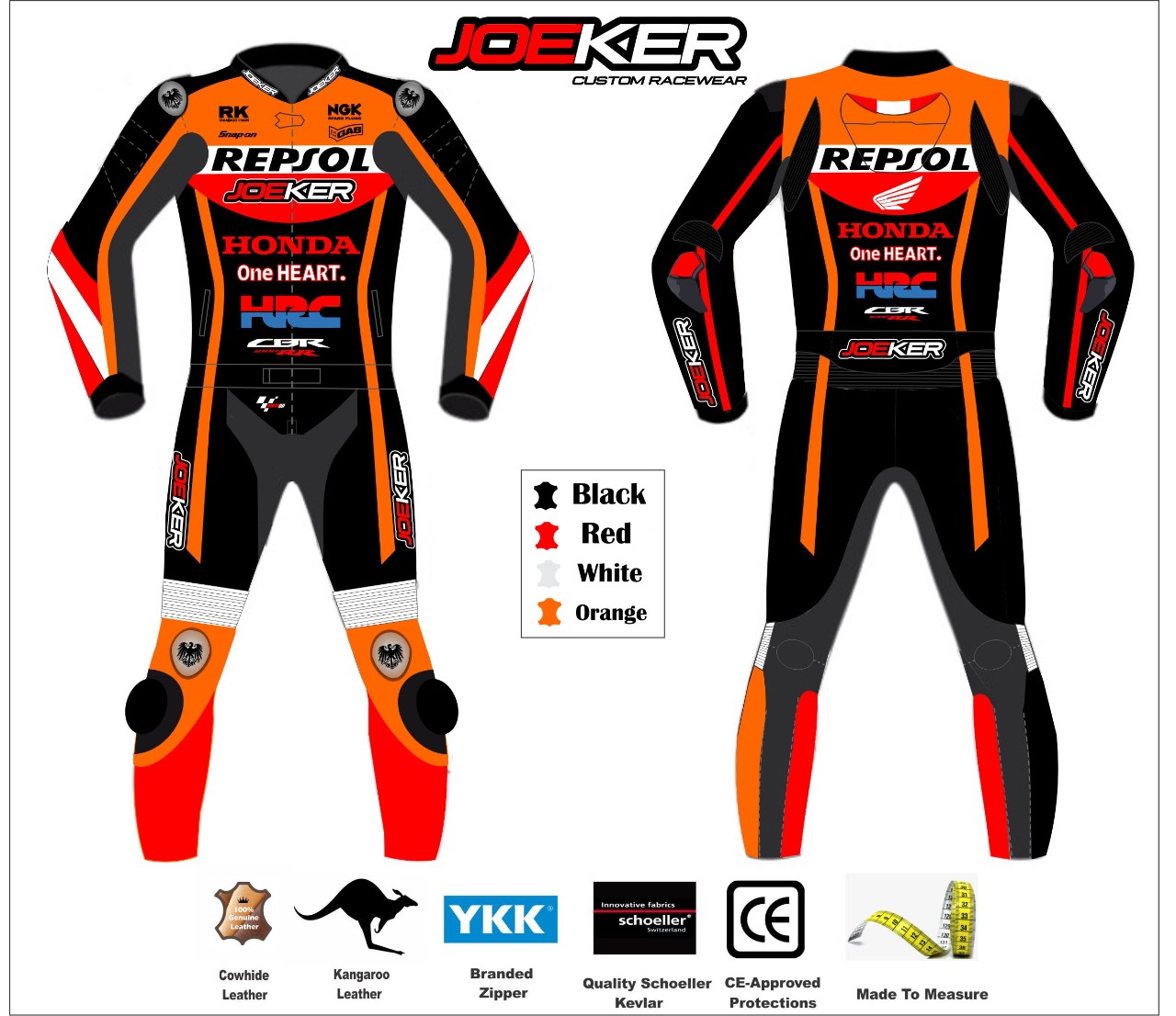 2021-01 Lederkombi Honda Repsol